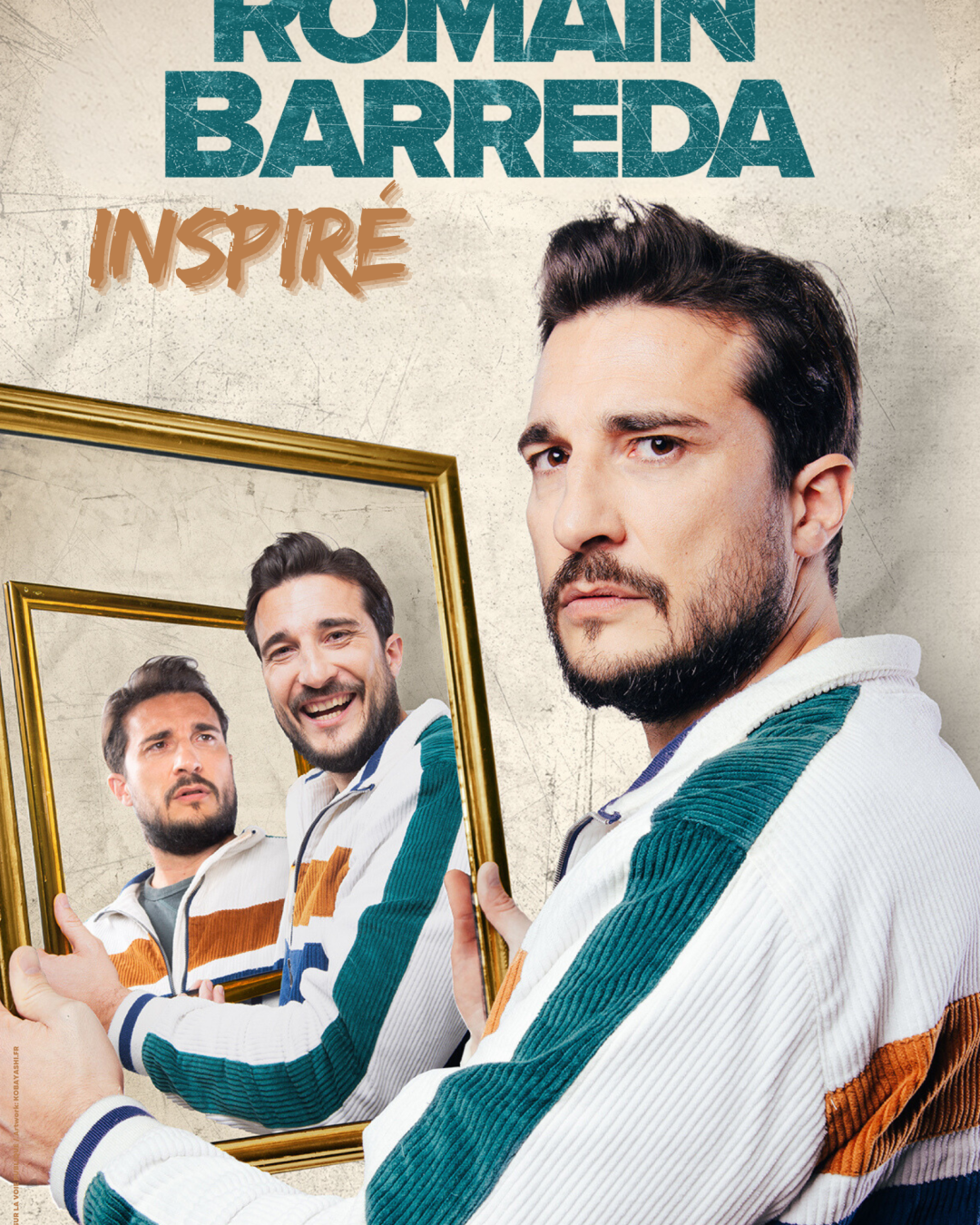 Affiche du one-man-show de Romain Berreda au Marseille Comedy Club. Spectacle d'humour complet à Marseille, réservation de places assises pour une soirée de stand-up.